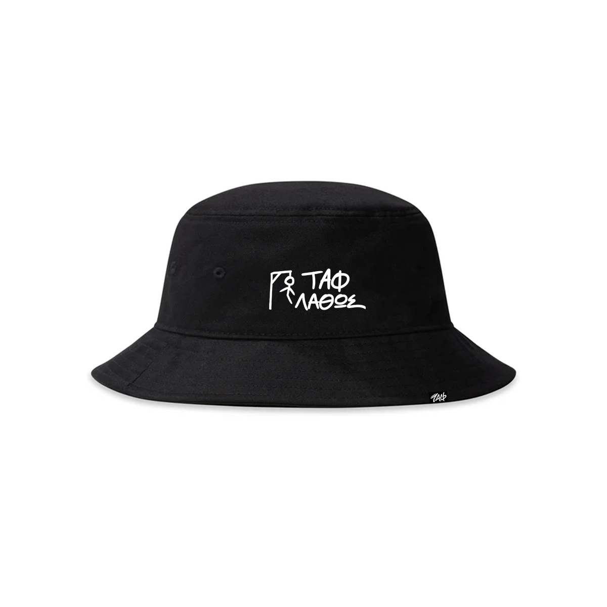 Bucket Hat "Taf Lathos" Black