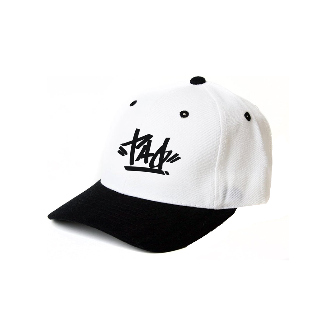 Pre Order - Cap "Taf Lathos" White/Black