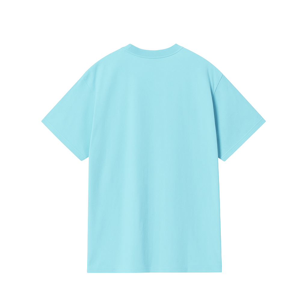 T-Shirt "Taf Lathos" Lyrics Pastel Blue