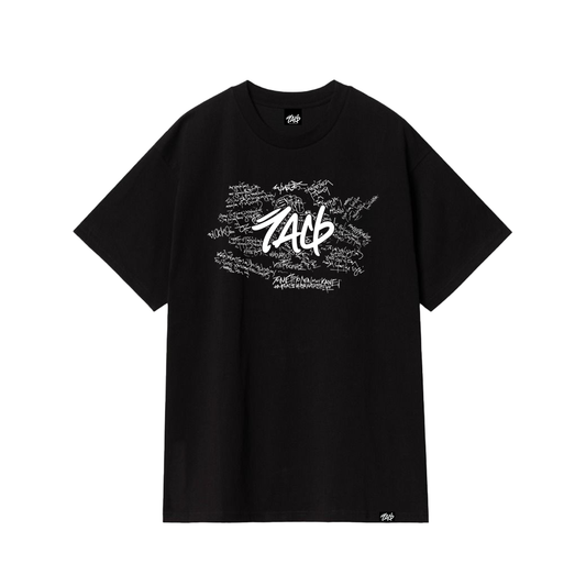 T-Shirt "Taf Lathos" Lyrics Βlack