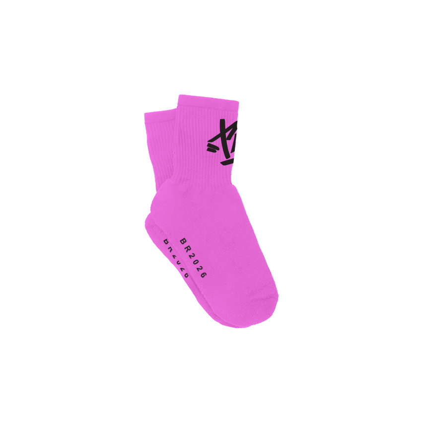 Pre Order - Socks "Taf Lathos" Pink
