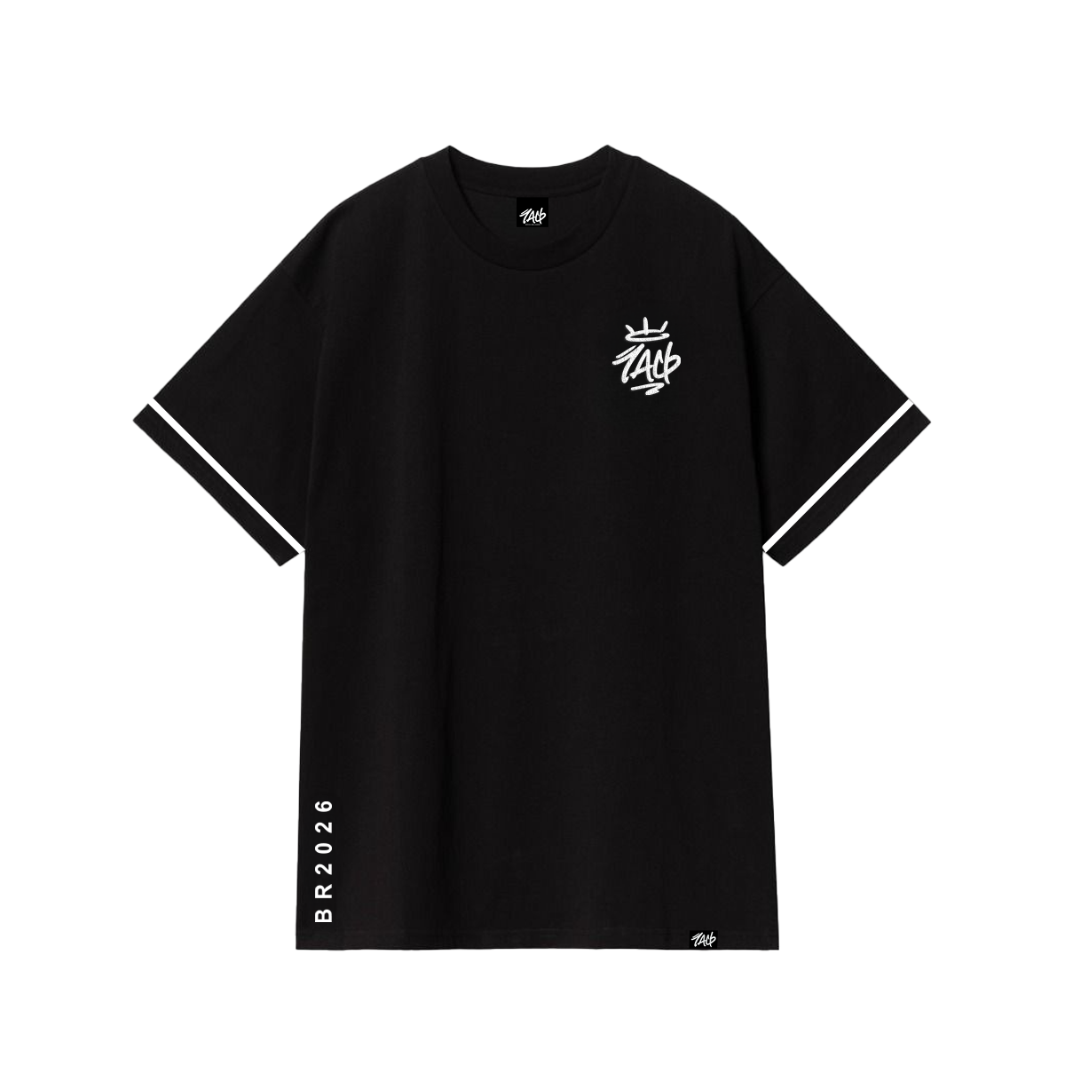 T-Shirt "Taf " Black