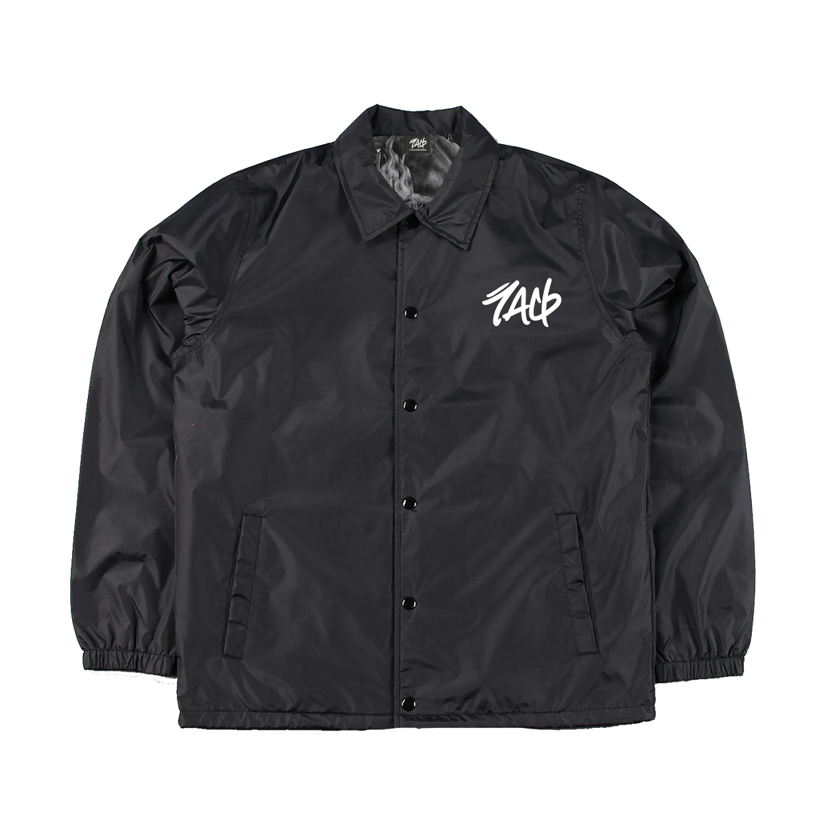 Pre Order - Coach Jacket "Taf Lathos" Black
